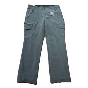 NWT Eddie Bauer Women's‎ Flexion Polar Fleece Lined Pants Carbon - Size 16